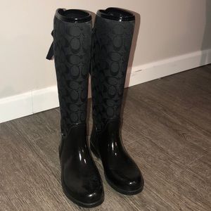 Coach Rain boots